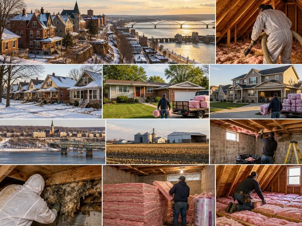 Insulation Removal & Replacement in Davenport, IA