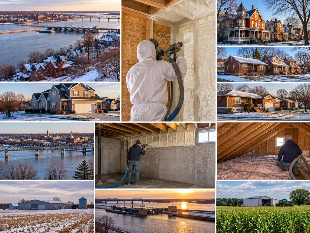Spray Foam Insulation in Davenport, IA